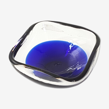 Trinket bowl glass of Murano 1970