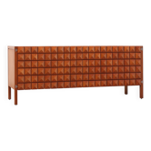 Christophe Gevers for De Coene Freres "Saphir" teak sideboard, Belgium, 196