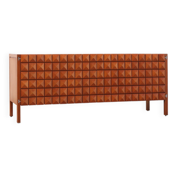 Christophe Gevers for De Coene Freres "Saphir" teak sideboard, Belgium, 196