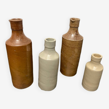 Stoneware bottle set