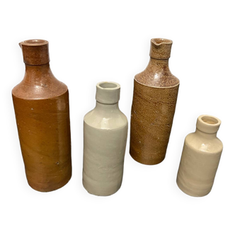 Stoneware bottle set