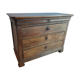 Commode en chêne blond mouluré
