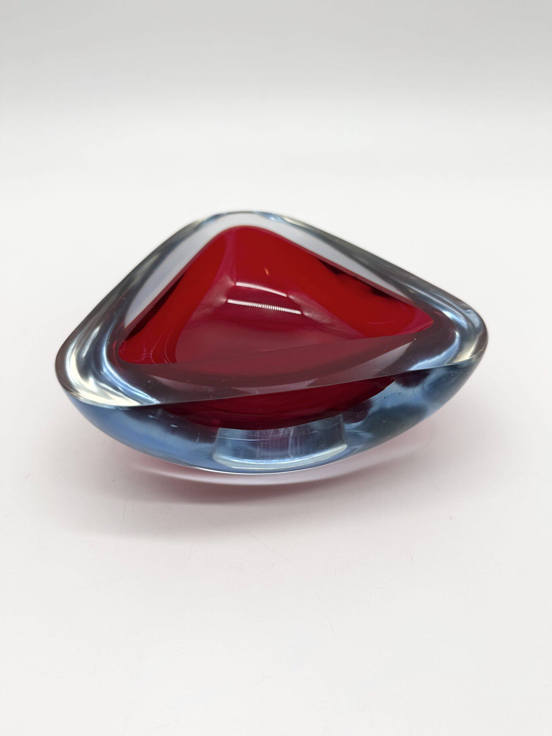 Ashtray "Sommerso" – Murano Glass, 1960s
