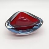 Ashtray "Sommerso" – Murano Glass, 1960s