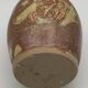 Stoneware vase with effect, unique piece signed by poteries des mostuéjouls