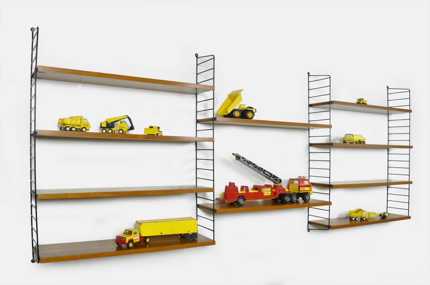 Vintage wall-unit – String shelf by Nisse Strinning and Kajsa Strinning, 1950s Sweden