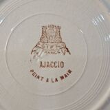 Set of Gien Ajaccio dessert plates