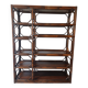 Rattan bookshelf
