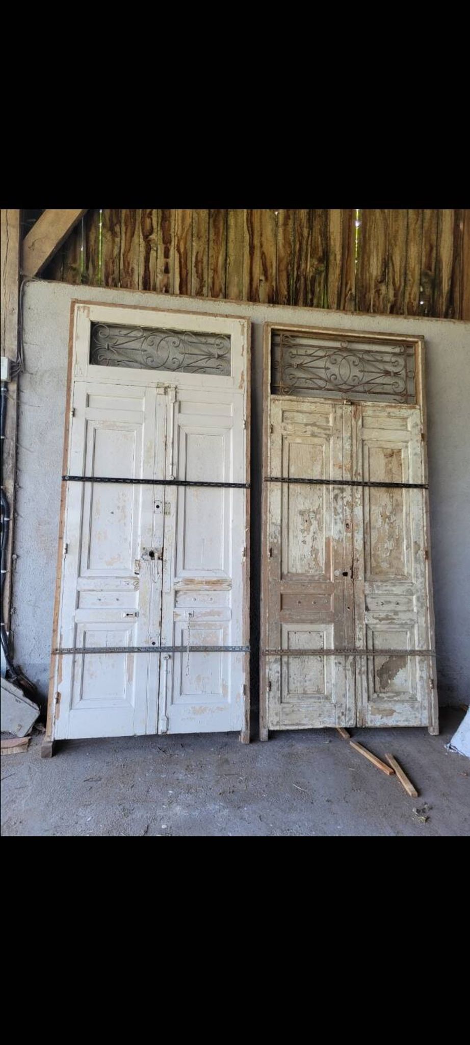 Double porte hausmanniennes