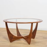 Round Astro Coffee Table in Teak by Victor Wilkins for G-Plan, United Knigd