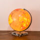 Light earth globe