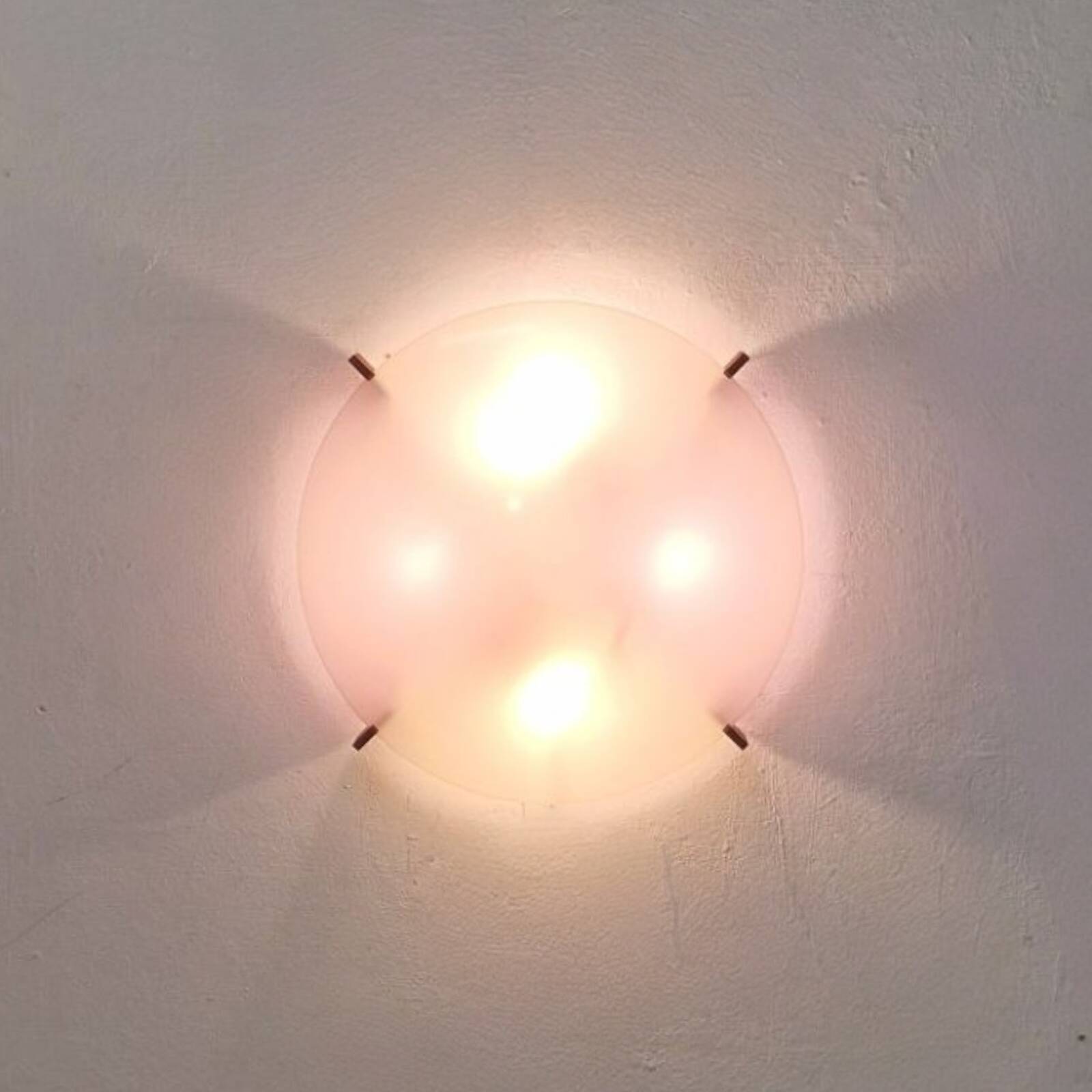 "Plato" wall or ceiling lamp by U & O Kristiansson for Luxus, Sweden 1960s