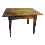 1900s country table/bistro table in its pattine