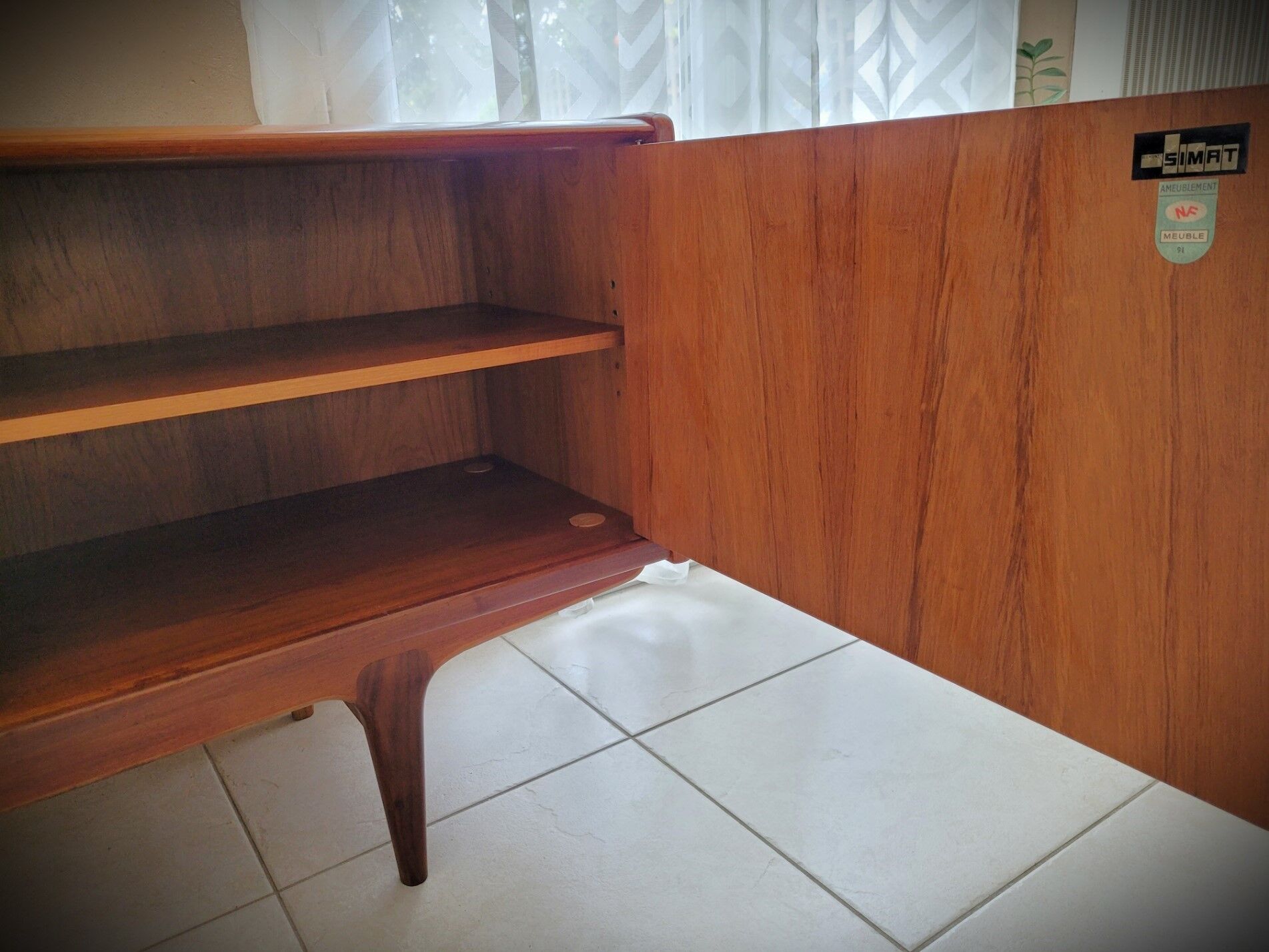 Scandinavian design in teak