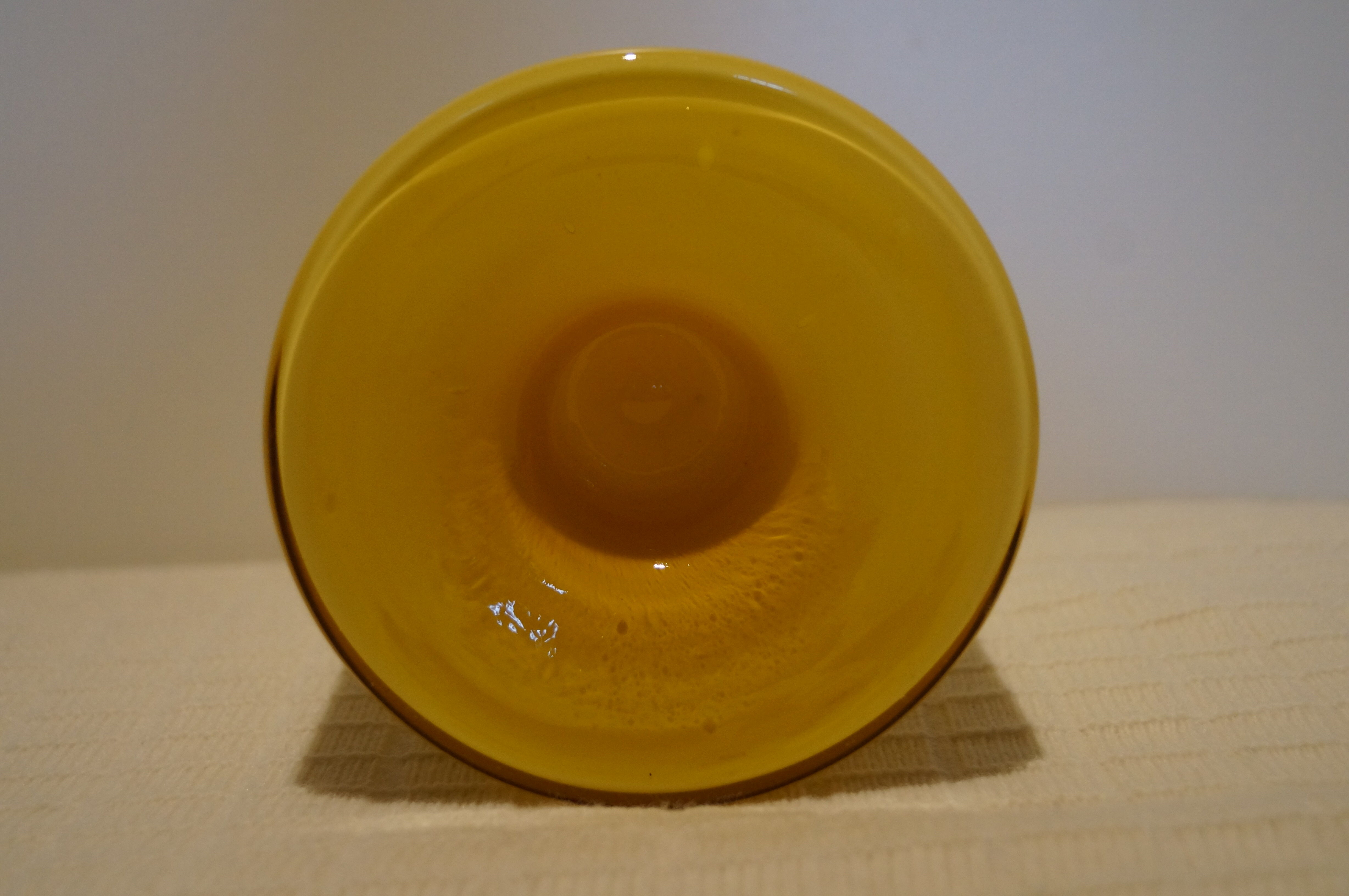 Yellow vase
