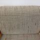 Suite de 2 fauteuils chauffeuses vintage en pin et tissu des années 70