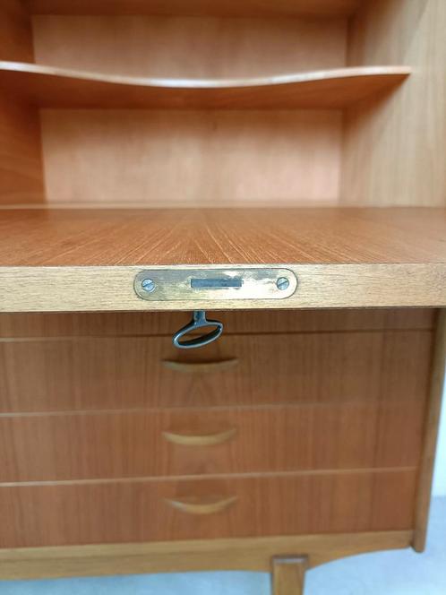 Vintage Scandinavian teak wall unit