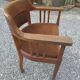 Vintage oak office chair