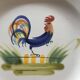 Assiette de decoration manufacture francaise