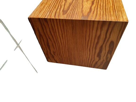 Two Mid Century floating cabinets