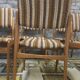 Lot de 6 chaises scandinaves vintage année 1970