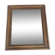 Small mirror in carved stucco wood, nineteenth, original ice