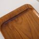 Scandinavian vintage teak tray 1960