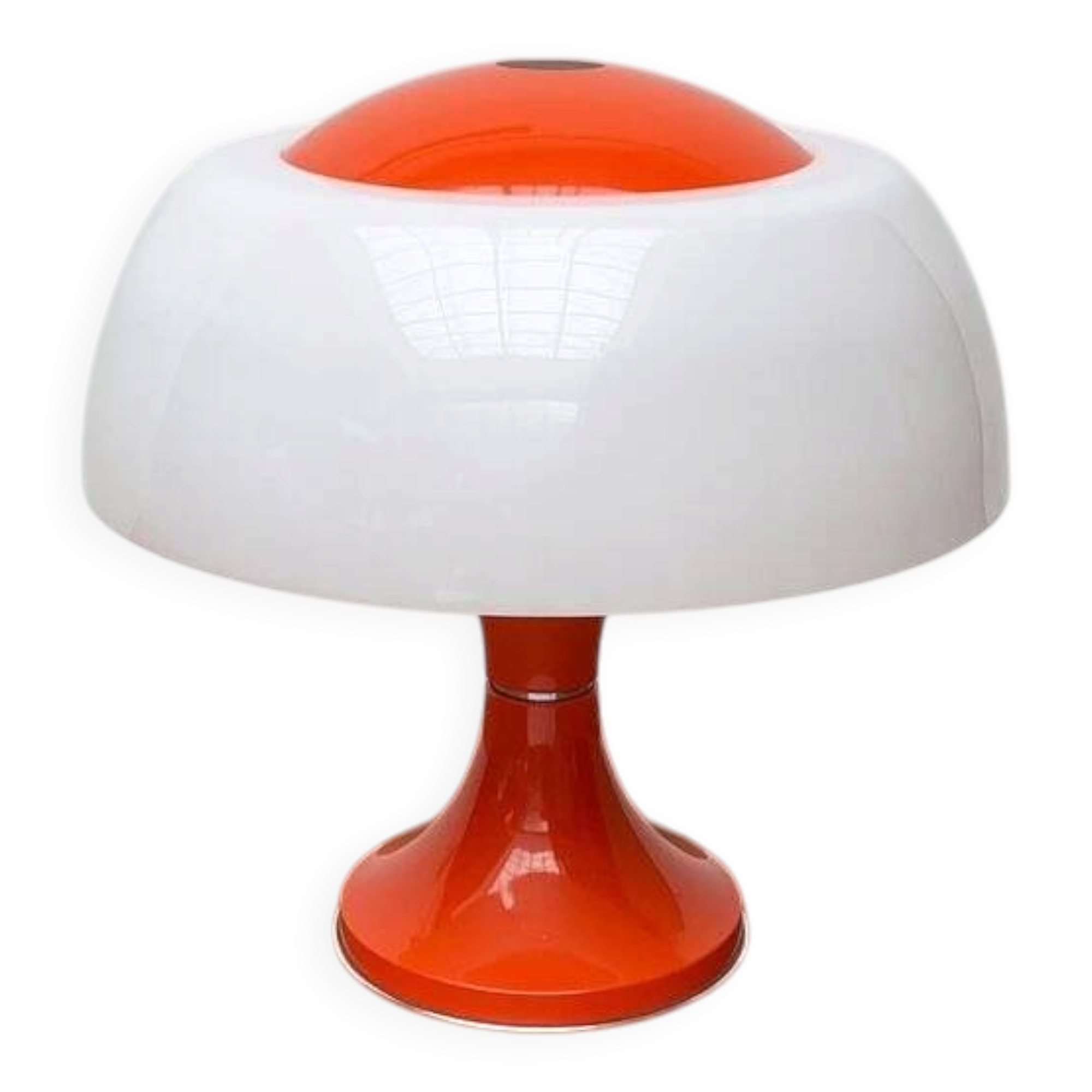 Italian table lamp from the mid-century space age by Gaetano Sciolari for Ecolight/Valenti.