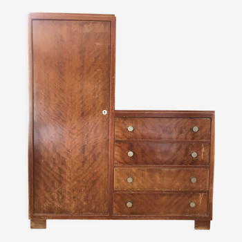 Art-deco chest of drawers