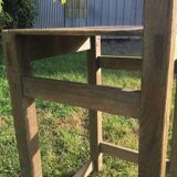 Brutalist bar high chair