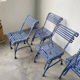 Series of 4 Arras chairs 1900