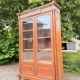 BIBLIOTHÈQUE VITRINE EN ACAJOU DE STYLE LOUIS XVI XIX EME SIÈCLE