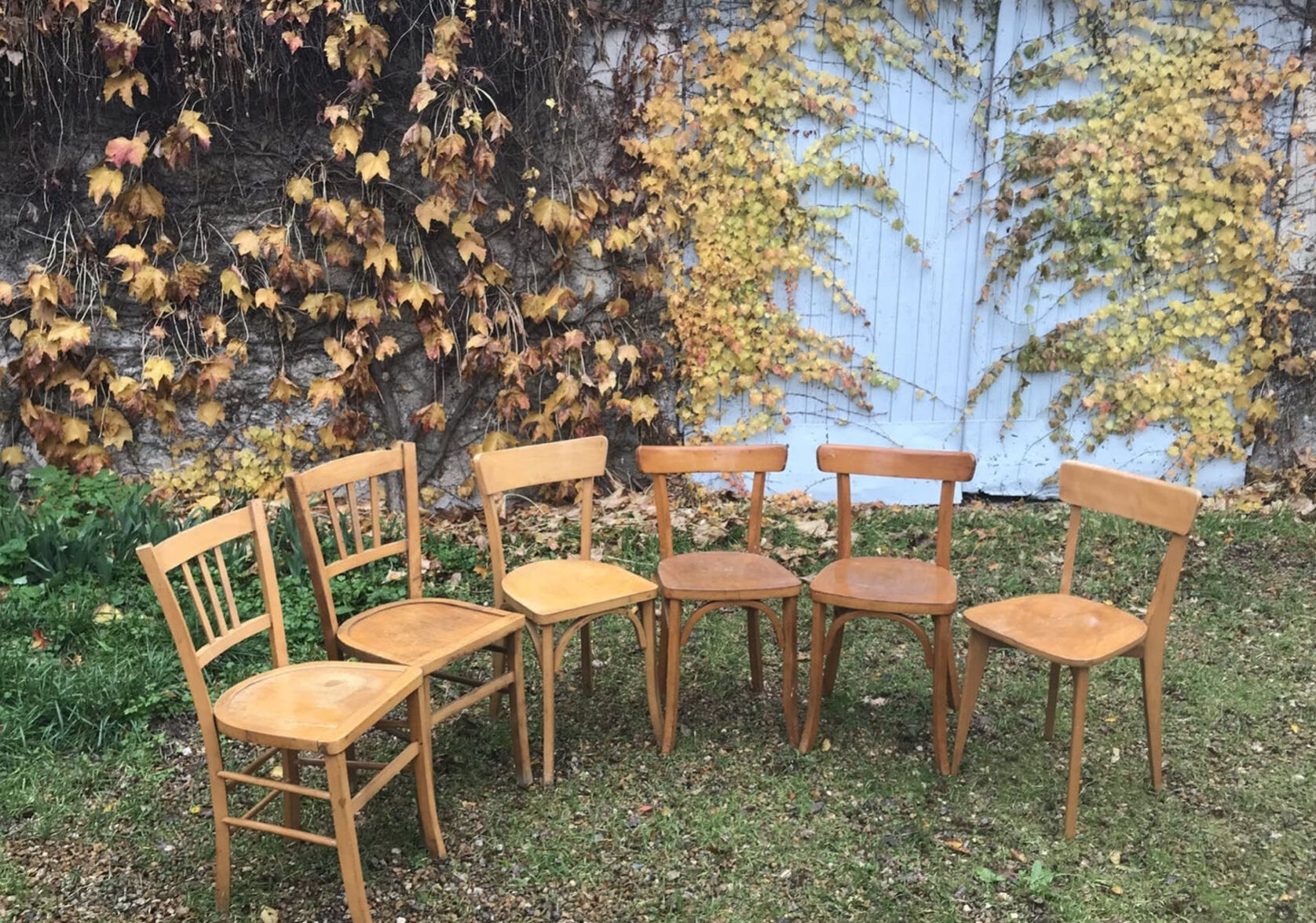 Vintage bistro chairs