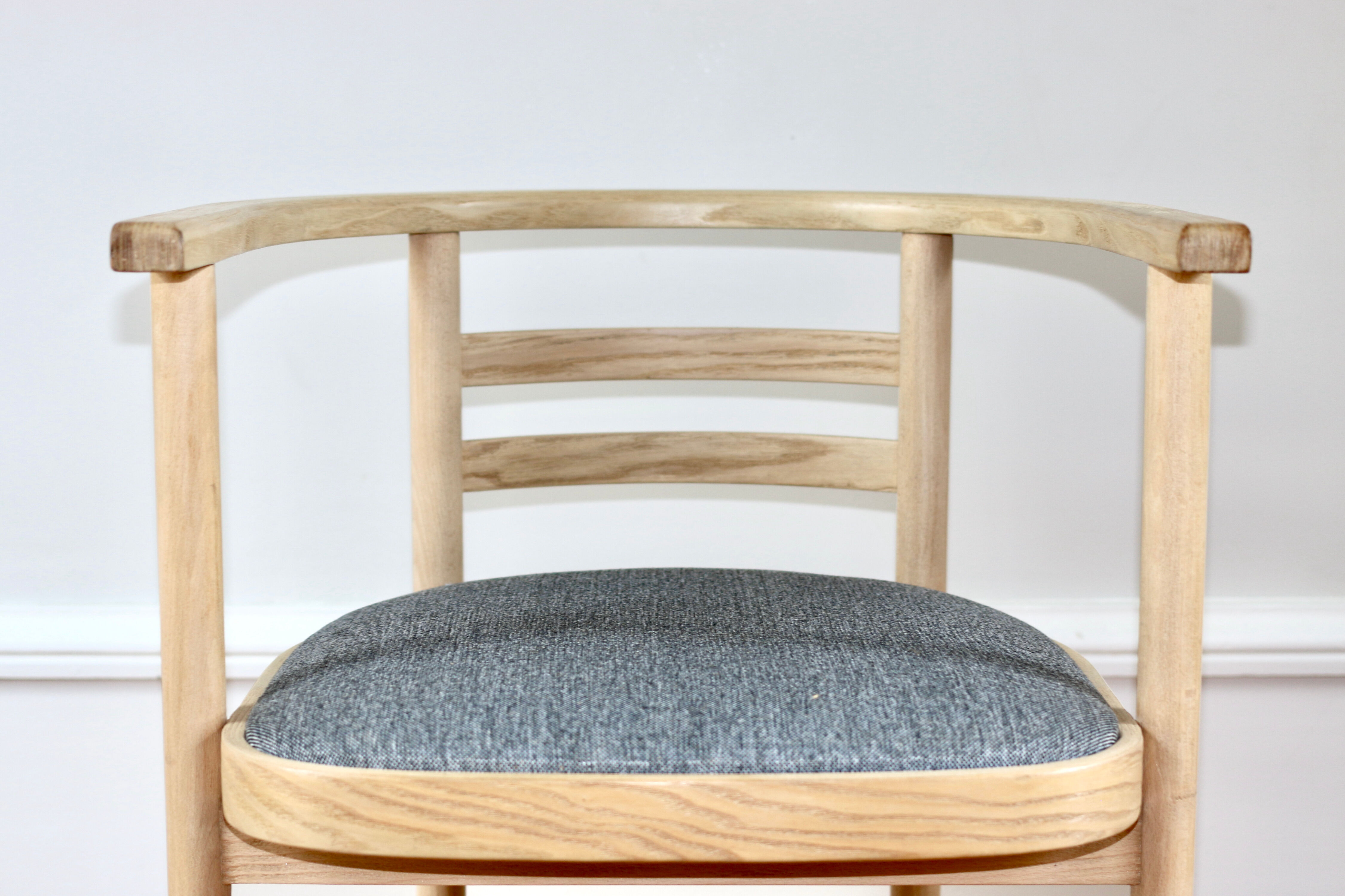 4 vintage Danish Bauhaus armchairs
