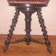 Tabouret de piano  bois tourné Napoléon 3