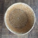 Woven palm basket