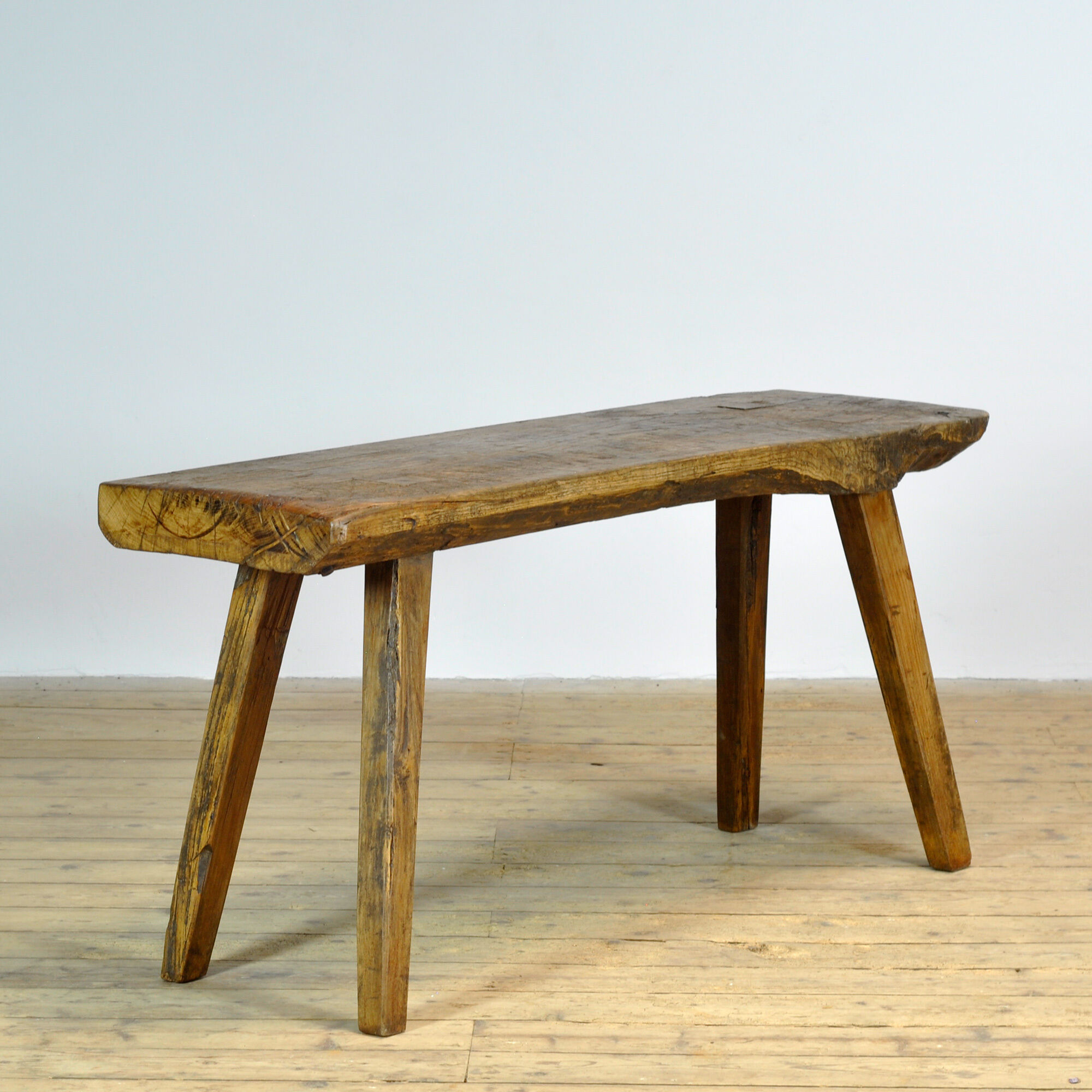 Oak butcher’s table, circa 1920