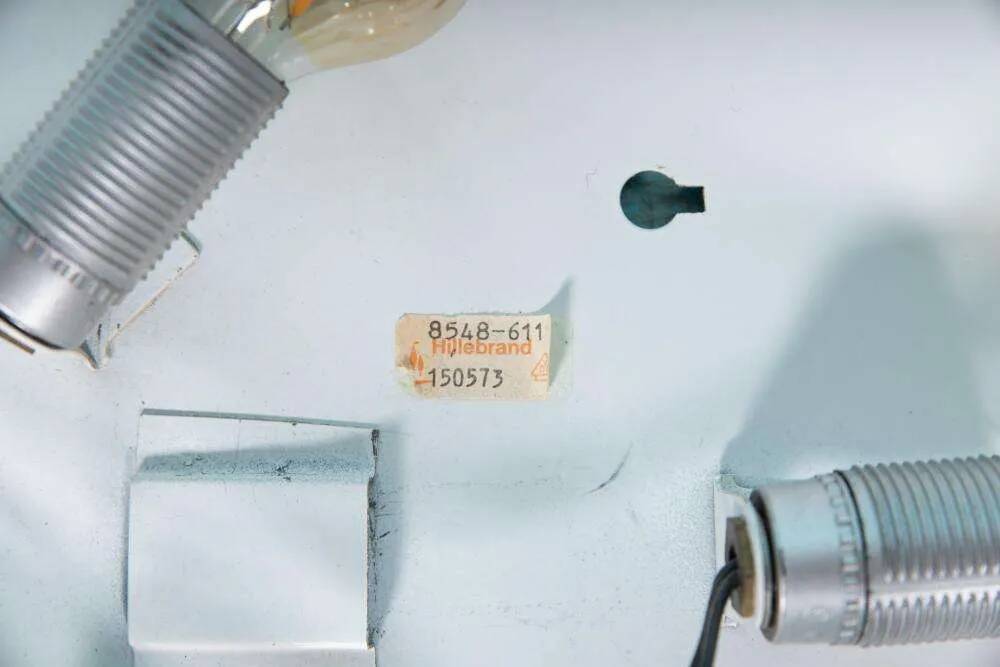 Organic mirror Space Age 1970s Hillebrand