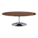 Mid-Century Dining Table in Walnut and Chrome by Kovona, Czech, 1960s