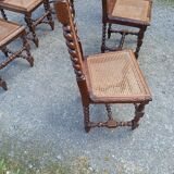 6 Louis XIII style chairs
