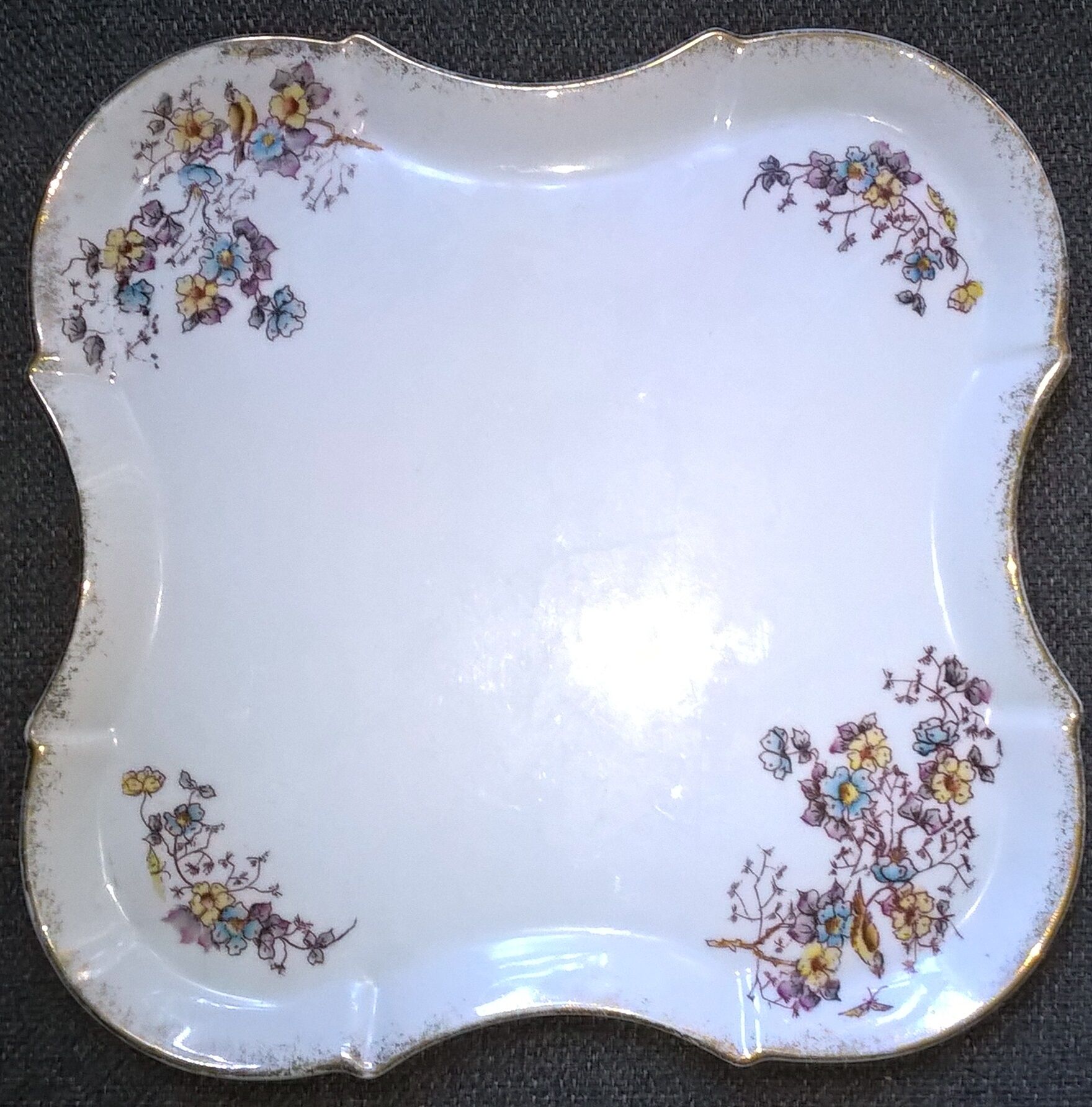 Porcelain plate early twentieth