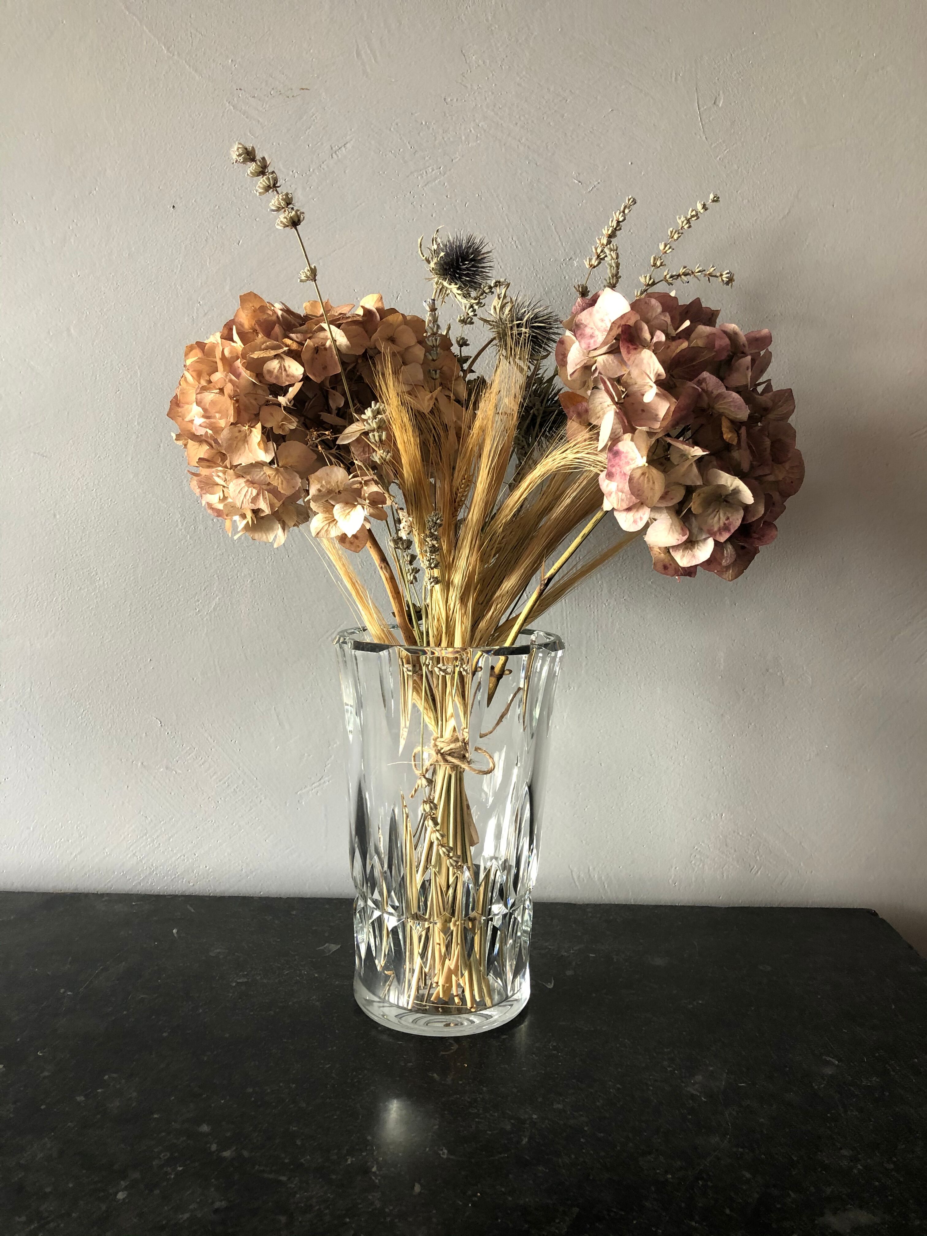 Baccarat crystal vase