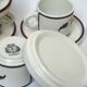 6 Art Deco coffee cups Salins