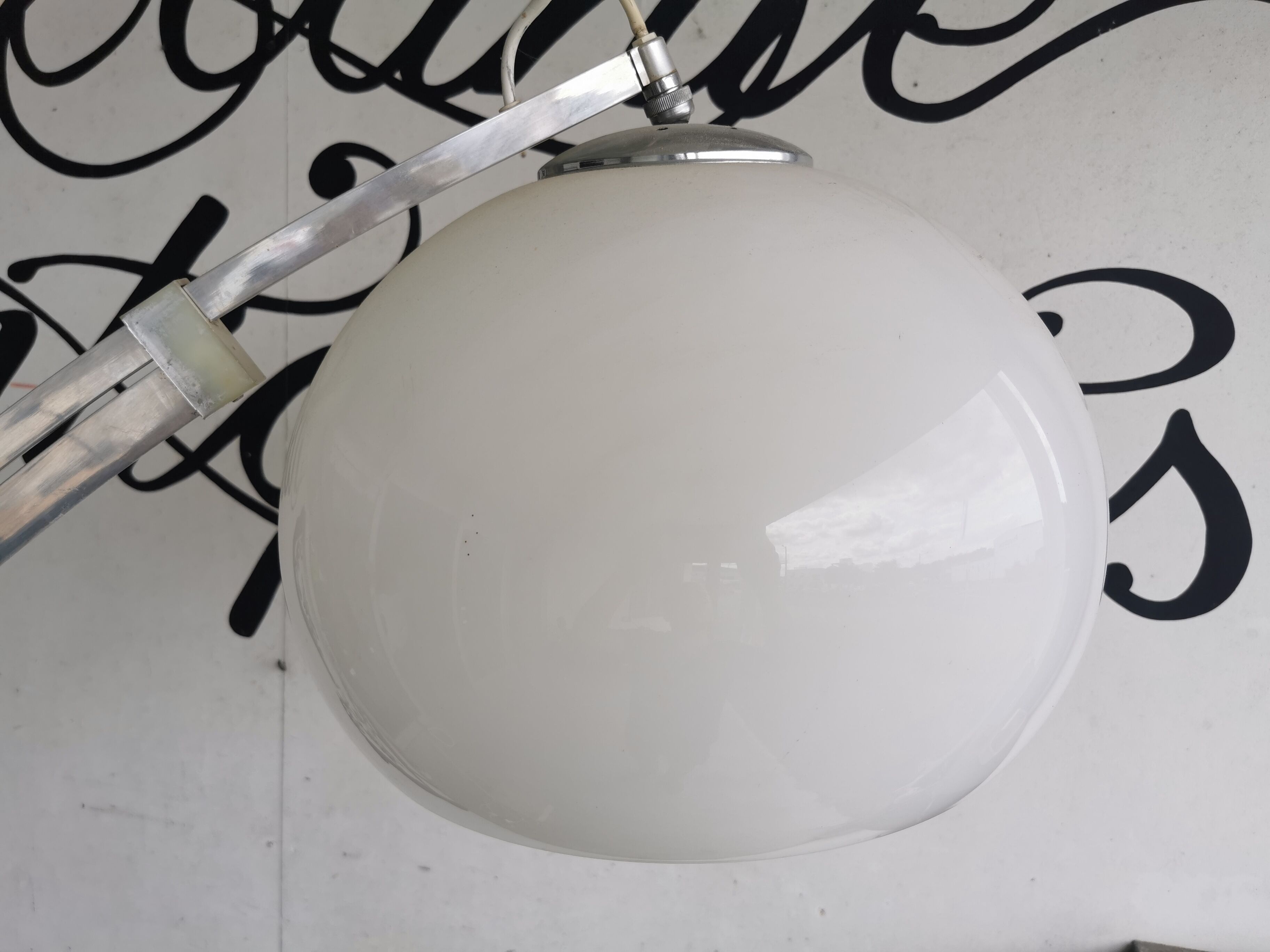 Floor lamp 1970's removable arc model