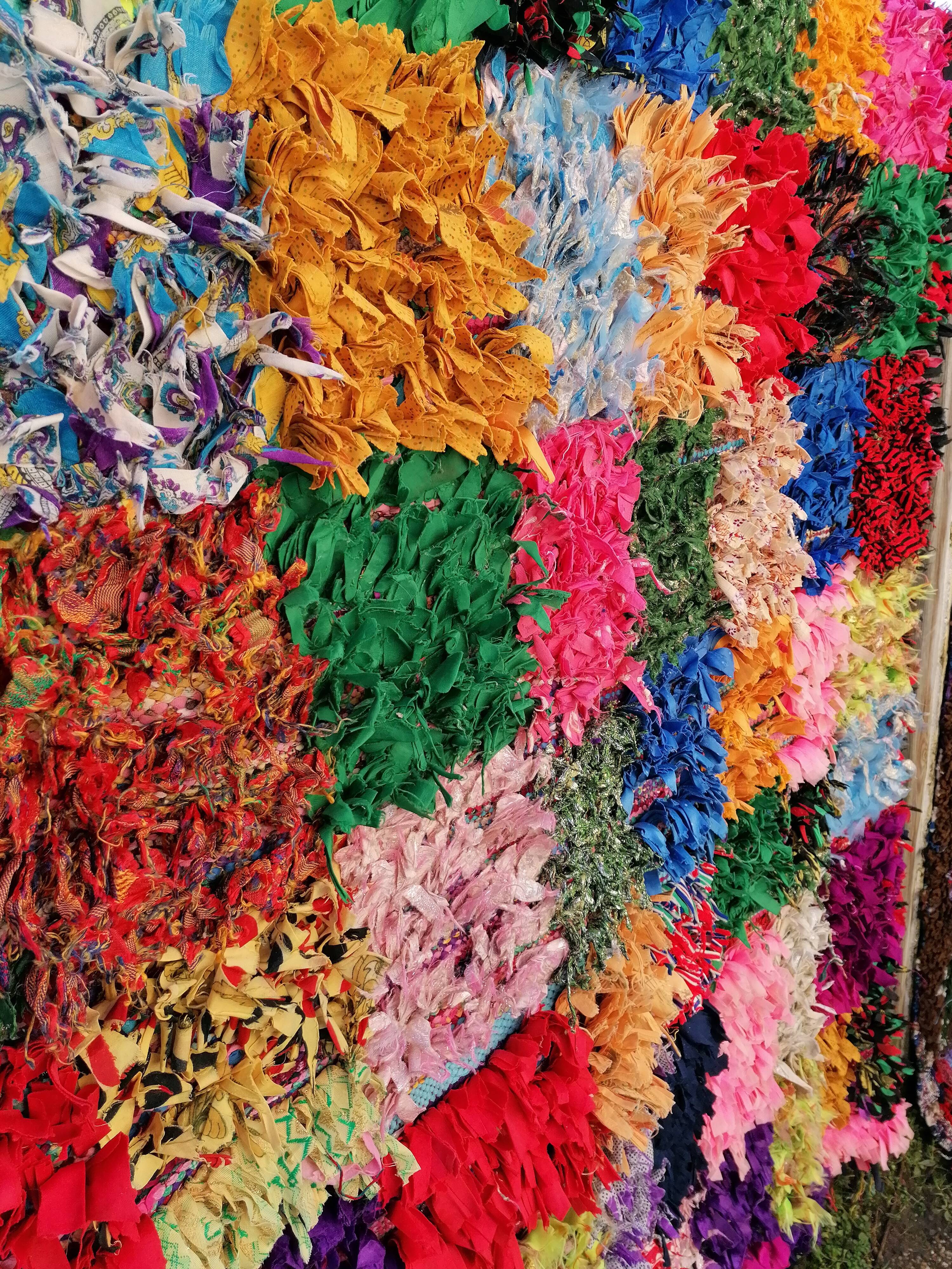 Old Berber butchery carpet