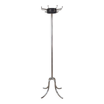 Chrome parrot coat rack