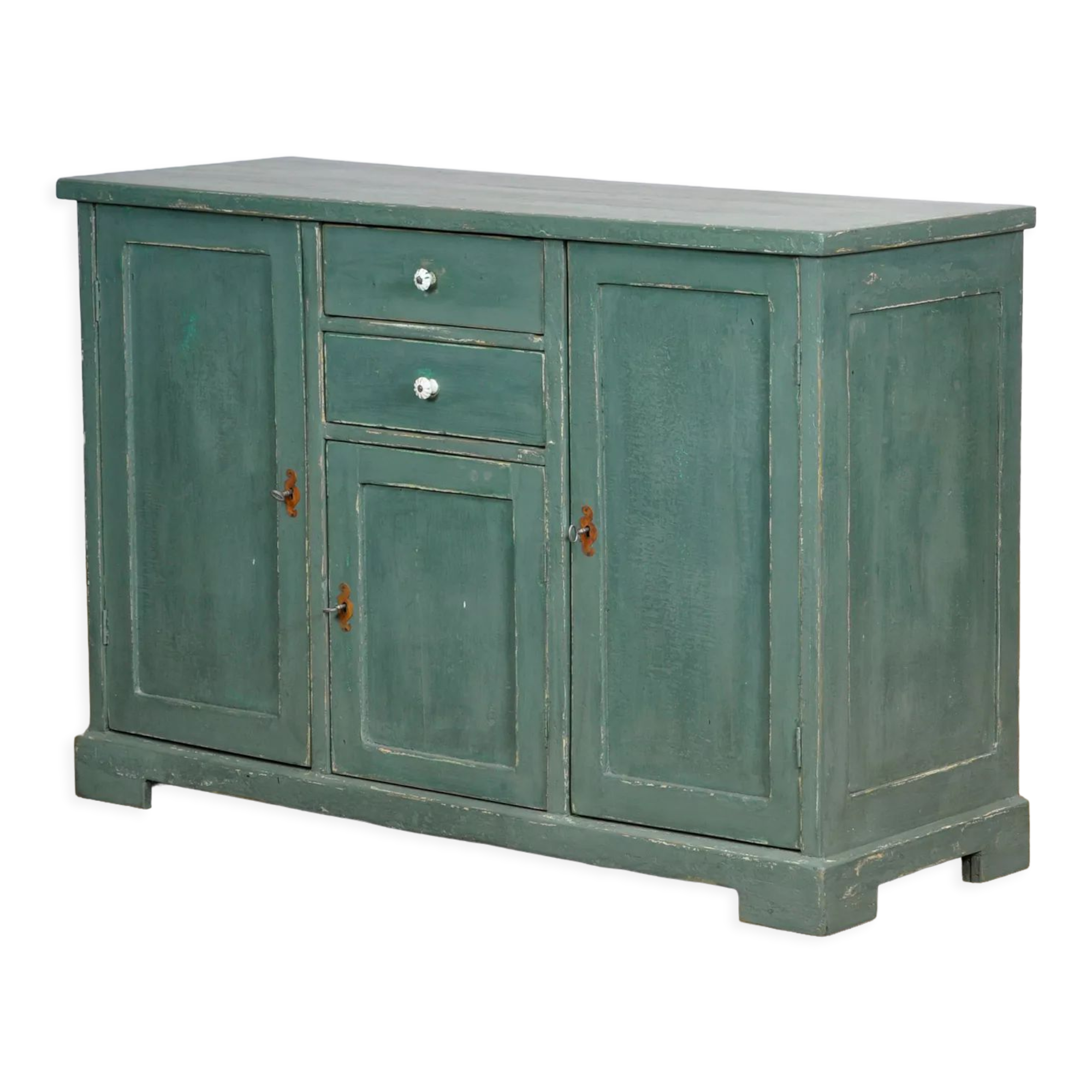 Antique Solid Pine Dresser 1920s
