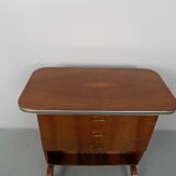 Mid -Century walnut trolley 1950s