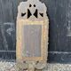 Miroir en bois sculpté doré XIXème siècle 37x91cm