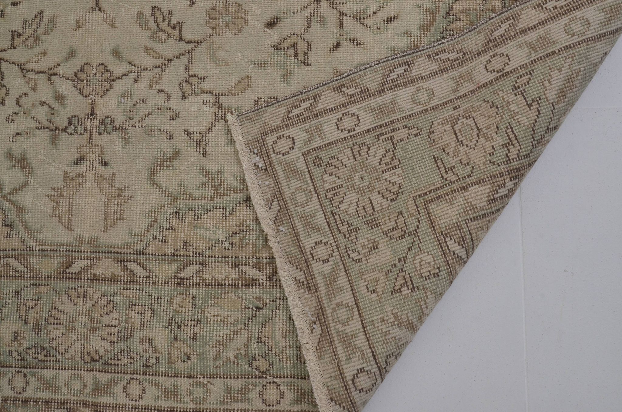 Tapis Oushak anatolien kurde sku 2227